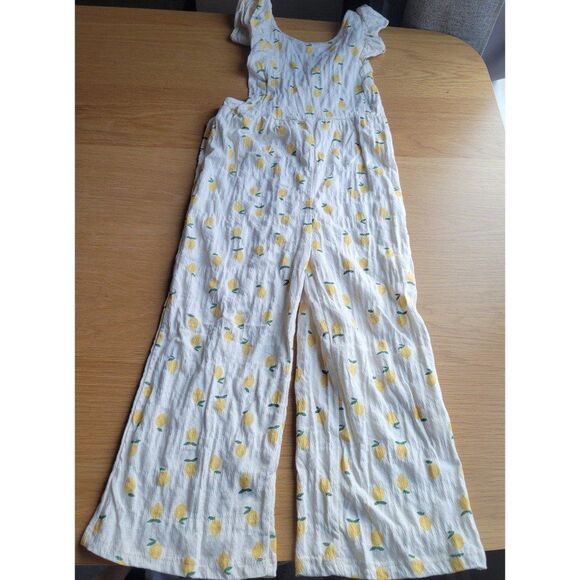 Zara Jumpsuit lemon print NWT 5-6y - Picture 3 of 5